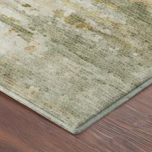 Luxury Washable Lumara Aloe 3\' x 5\' Rug