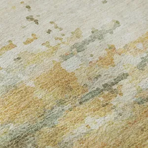 Luxury Washable Lumara Aloe 3\' x 5\' Rug