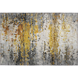 Luxury Washable Lumara Graphite Rug