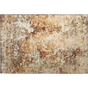 Luxury Washable Lumara Copper Rug