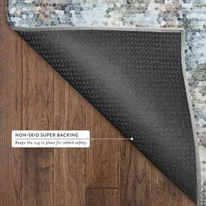Luxury Washable Lumara Putty 8\' x 10\' Rug