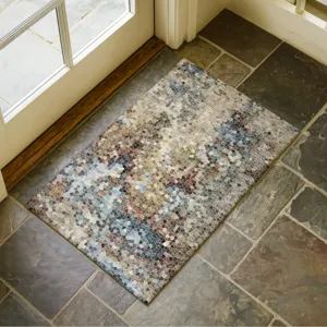 Luxury Washable Lumara Putty 1\'8\" x 2\'6\" Rug