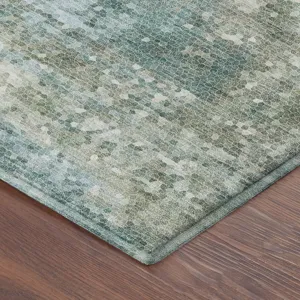 Luxury Washable Lumara Seafoam 8\' x 10\' Rug