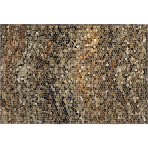Luxury Washable Lumara Brown Rug
