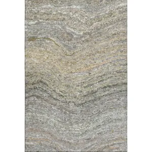 Luxury Washable Lumara Granite 2\'6\" x 3\'10\" Rug