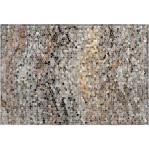 Luxury Washable Lumara Pewter Rug