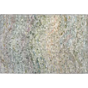 Luxury Washable Lumara Sage Rug