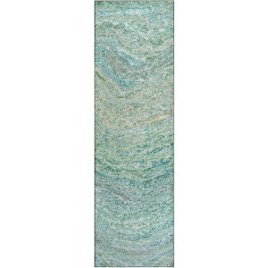 Luxury Washable Lumara Teal 2'3