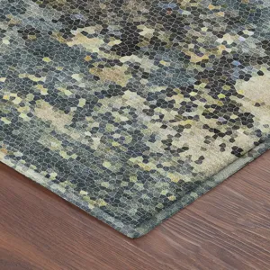 Luxury Washable Lumara Multi 8\' x 8\' Round Rug