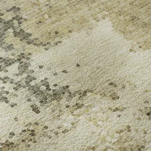 Luxury Washable Lumara Wheat 2\'6\" x 3\'10\" Rug