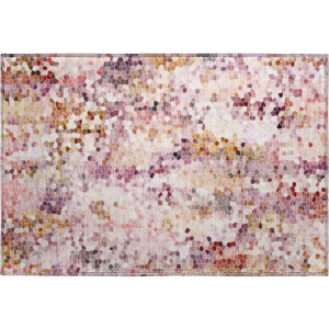 Luxury Washable Lumara Blush Rug