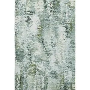 Luxury Washable Lumara Sage Rug