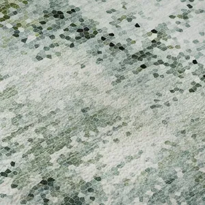 Luxury Washable Lumara Sage 8\' x 10\' Rug
