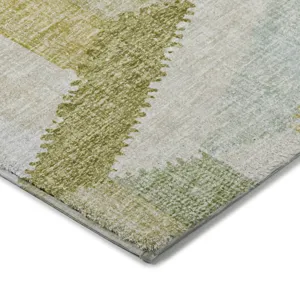 Luxury Washable Lorenzo Aloe 5\' x 7\'6\" Rug
