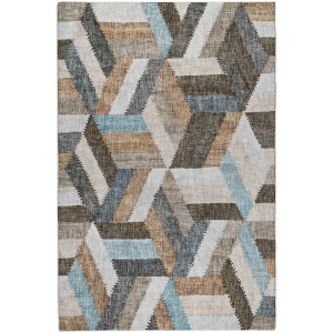 Luxury Washable Lorenzo Brown Rug
