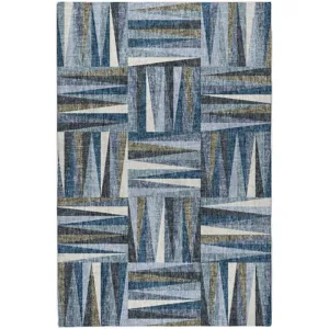 Luxury Washable Lorenzo Denim 8\' x 10\' Rug