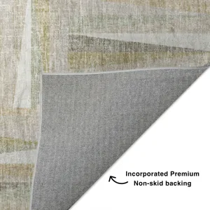 Luxury Washable Lorenzo Linen 8\' x 10\' Rug