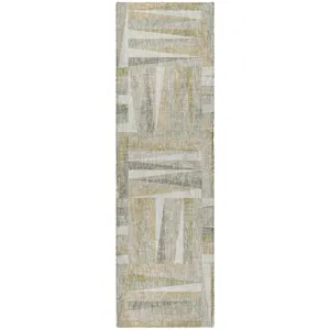 Luxury Washable Lorenzo Linen 2\'3\" x 7\'6\" Runner Rug