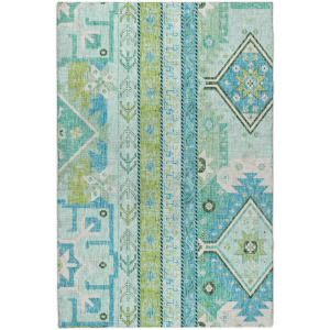 Luxury Washable Lorenzo Mint Rug