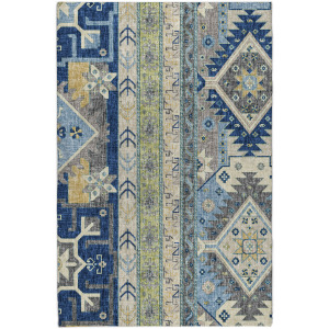 Luxury Washable Lorenzo Navy Rug