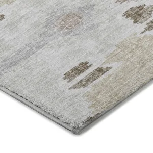 Luxury Washable Lorenzo Ivory 2\'3\" x 7\'6\" Runner Rug