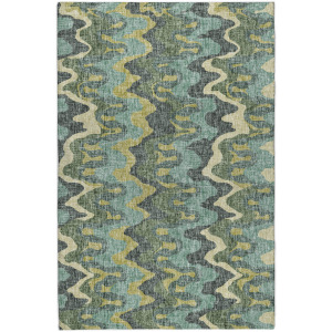 Luxury Washable Lorenzo Teal Rug