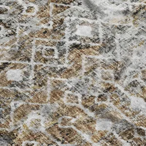 Luxury Washable Lorenzo Brown 2\'6\" x 3\'10\" Rug