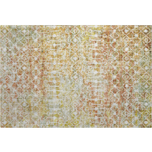 Luxury Washable Lorenzo Peach Rug