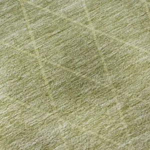 Luxury Washable Lazio Aloe 1\'8\" x 2\'6\" Rug
