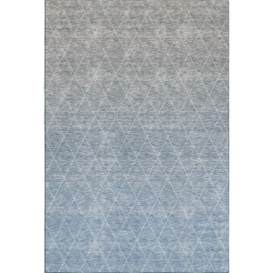 Luxury Washable Lazio Blue Rug