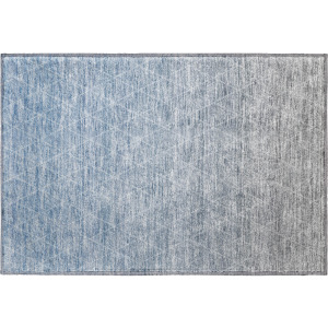 Luxury Washable Lazio Blue Rug