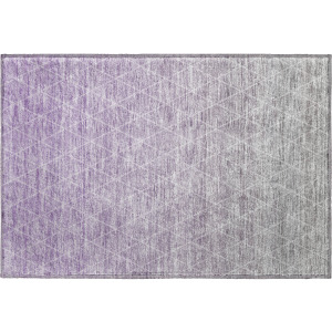 Luxury Washable Lazio Lavender Rug