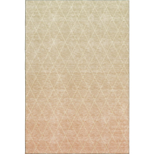 Luxury Washable Lazio Salmon Rug