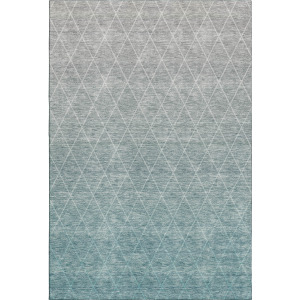 Luxury Washable Lazio Teal Rug