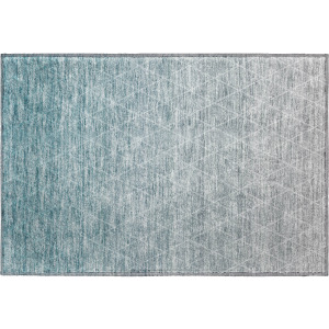 Luxury Washable Lazio Teal Rug