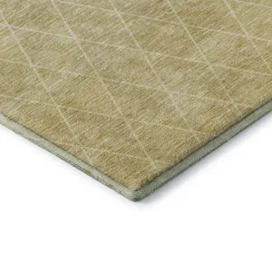 Luxury Washable Lazio Wheat 2\'6\" x 3\'10\" Rug