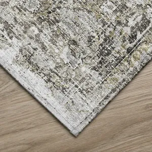Indoor/Outdoor Marbella Taupe Washable 1\'8\" x 2\'6\" Rug