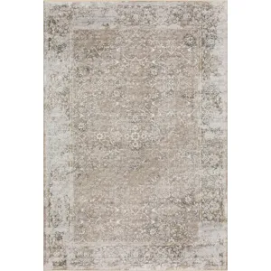 Indoor/Outdoor Marbella Taupe Washable 10\' x 14\' Rug