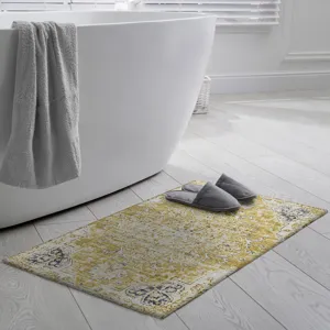 Indoor/Outdoor Marbella Gold Washable 1\'8\" x 2\'6\" Rug