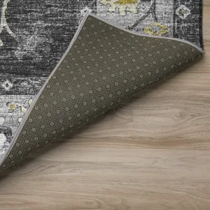 Indoor/Outdoor Marbella Midnight Washable 1\'8\" x 2\'6\" Rug