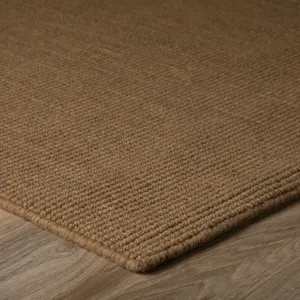 Monaco Sisal Fudge 2\'3\" x 7\'6\" Runner Rug