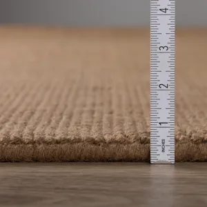 Monaco Sisal Fudge 2\'3\" x 7\'6\" Runner Rug