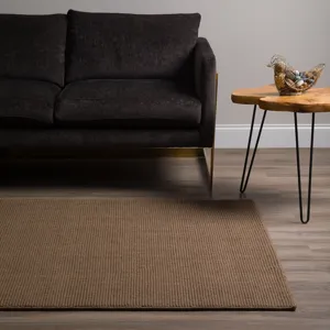 Monaco Sisal Fudge 2\'3\" x 7\'6\" Runner Rug