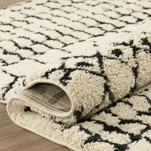 Marquee Ivory/Midnight 5\'1\" x 7\'5\" Rug