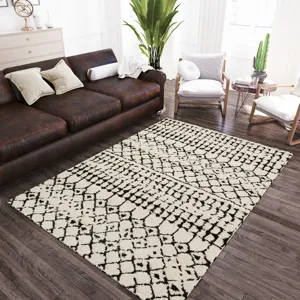 Marquee Ivory/Midnight 5\'1\" x 7\'5\" Rug