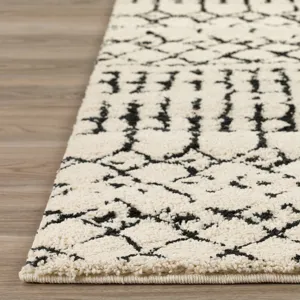 Marquee Ivory/Midnight 5\'1\" x 7\'5\" Rug