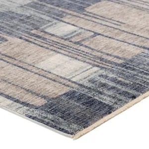 Neola Navy 2\'3\" x 7\'10\" Runner Rug