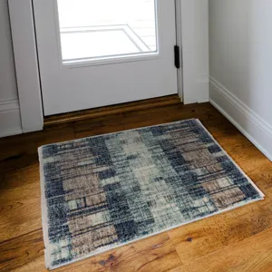 Neola Navy 1\'8\" x 2\'6\" Rug
