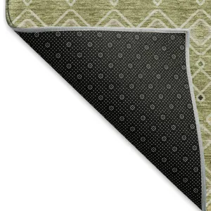 Machine Washable Indoor/Outdoor Neo Sage 2\'6\" x 3\'10\" Rug