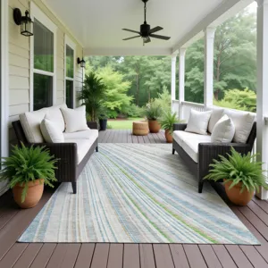 Machine Washable Indoor/Outdoor Neo Ivory 2\'6\" x 3\'10\" Rug